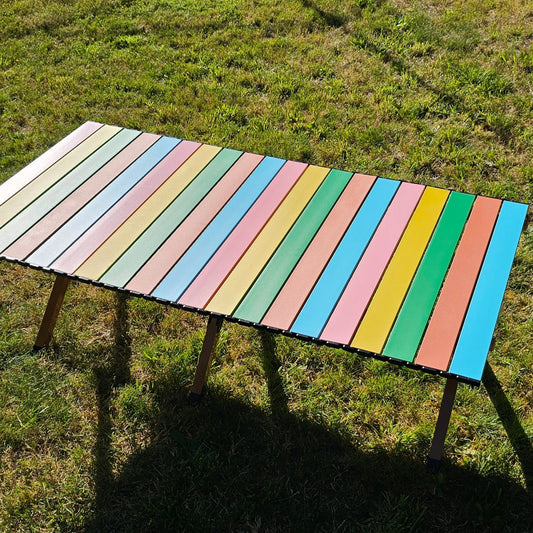 Vibrant Colorful table