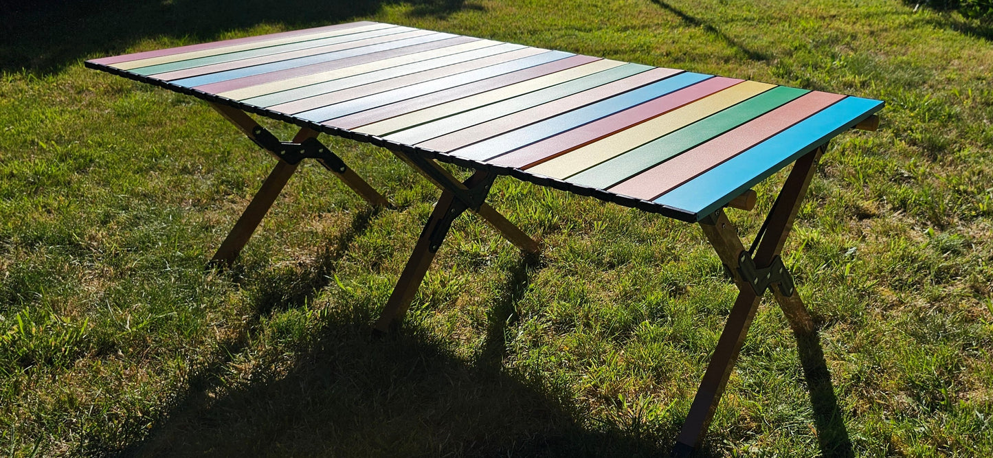 Vibrant Colorful table