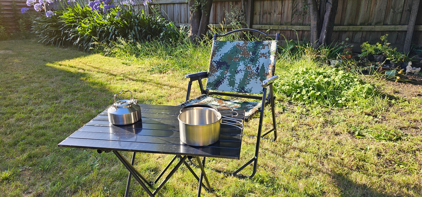 Stainless Steel Camping Cookware Set