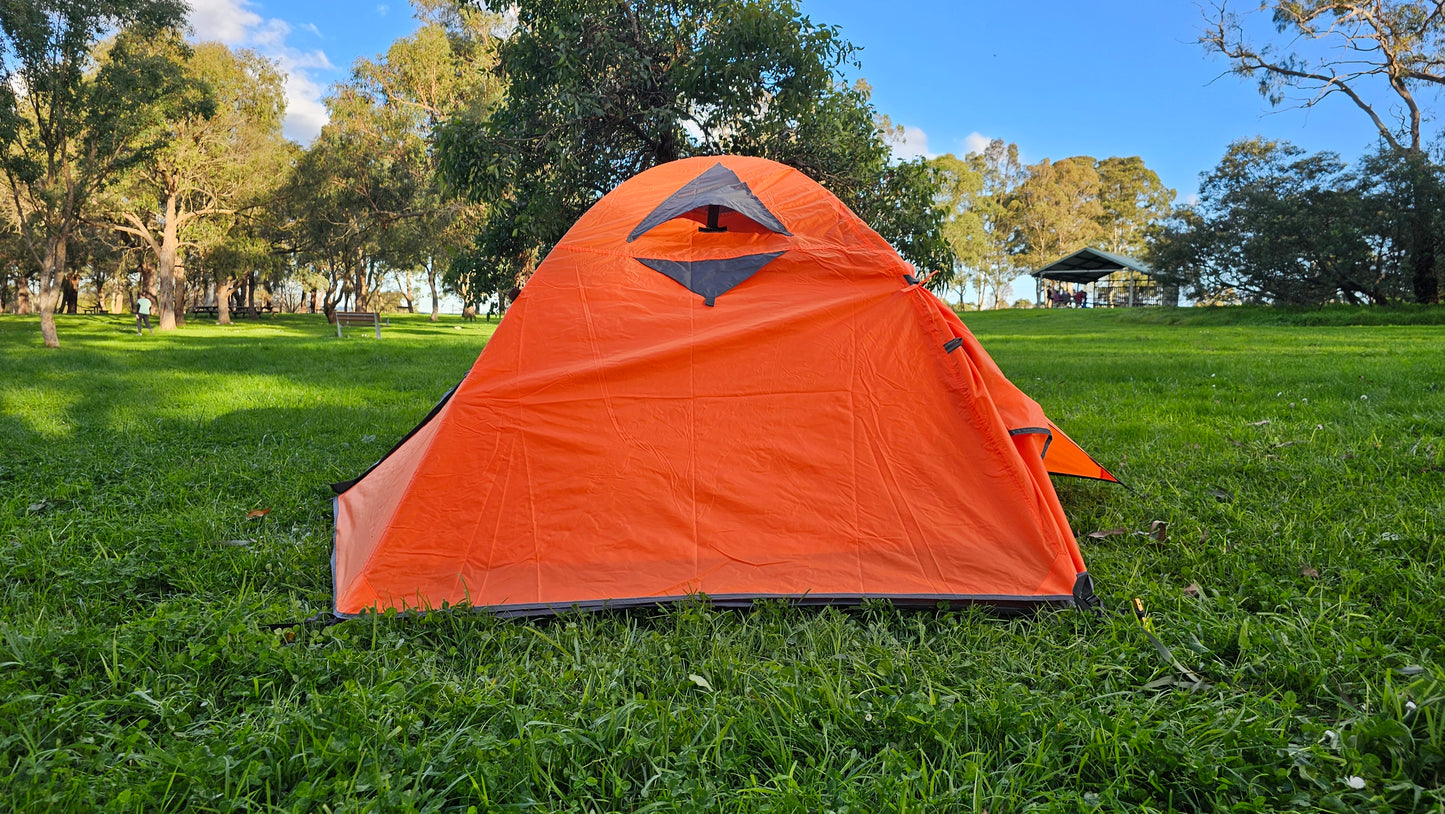 Moonta 1-2 Persons Tent (orange)