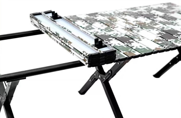 Camouflage Carbon Steel Folding Table