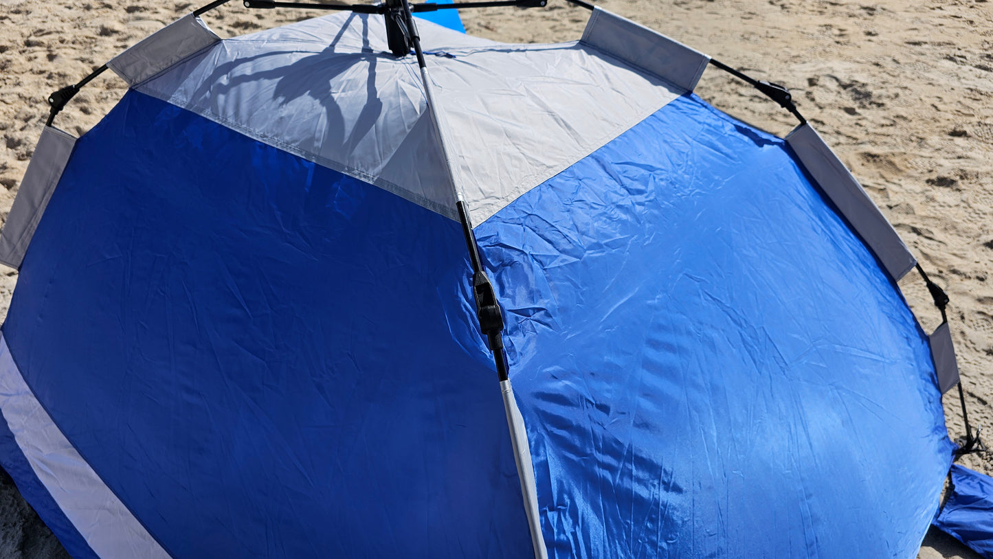 Instant Beach tent comble 1+2