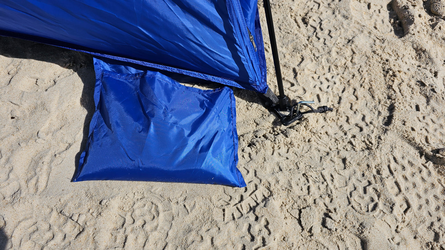 Instant Beach tent comble 1+2