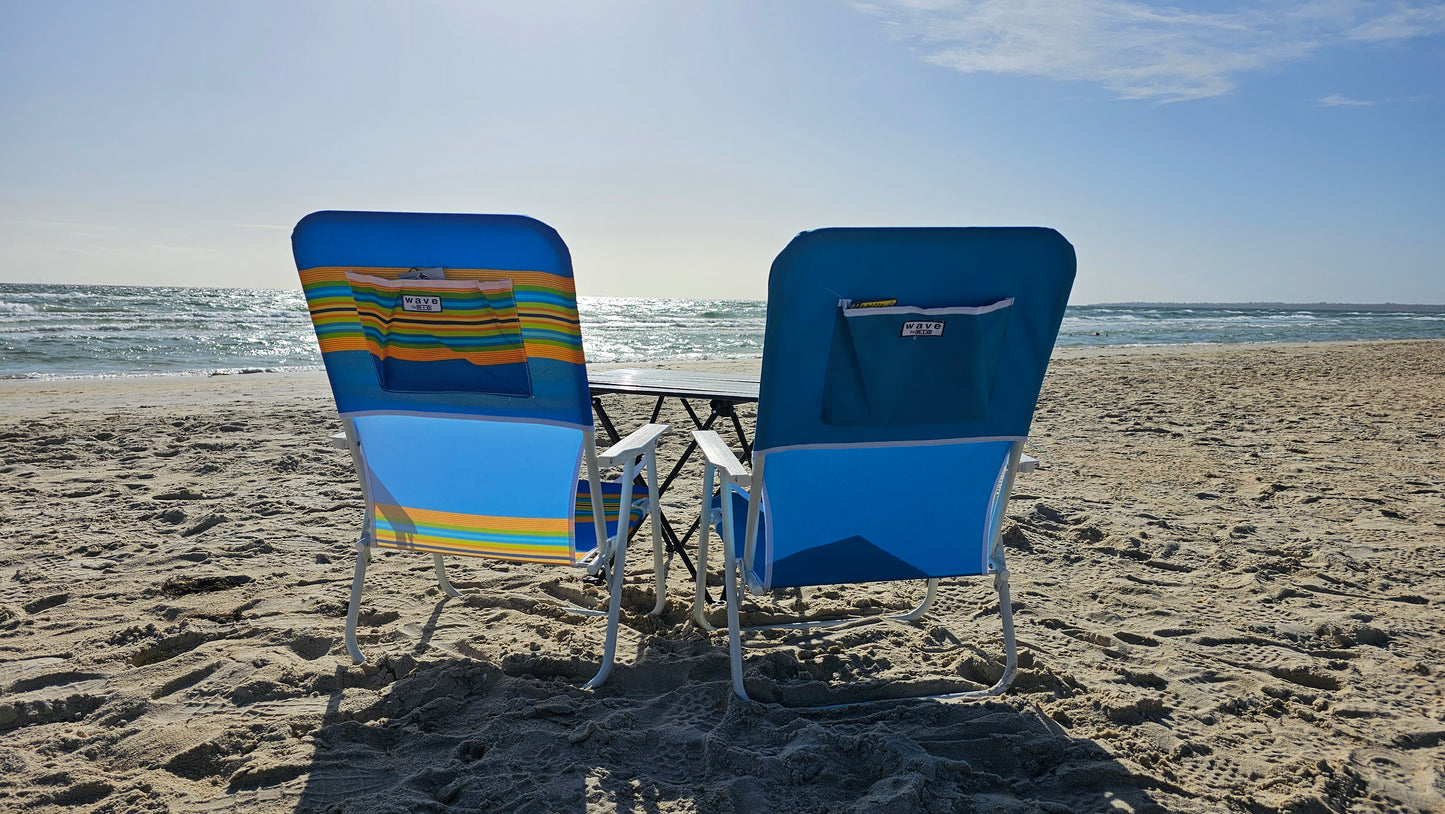 Light Folding beach chair and table comble