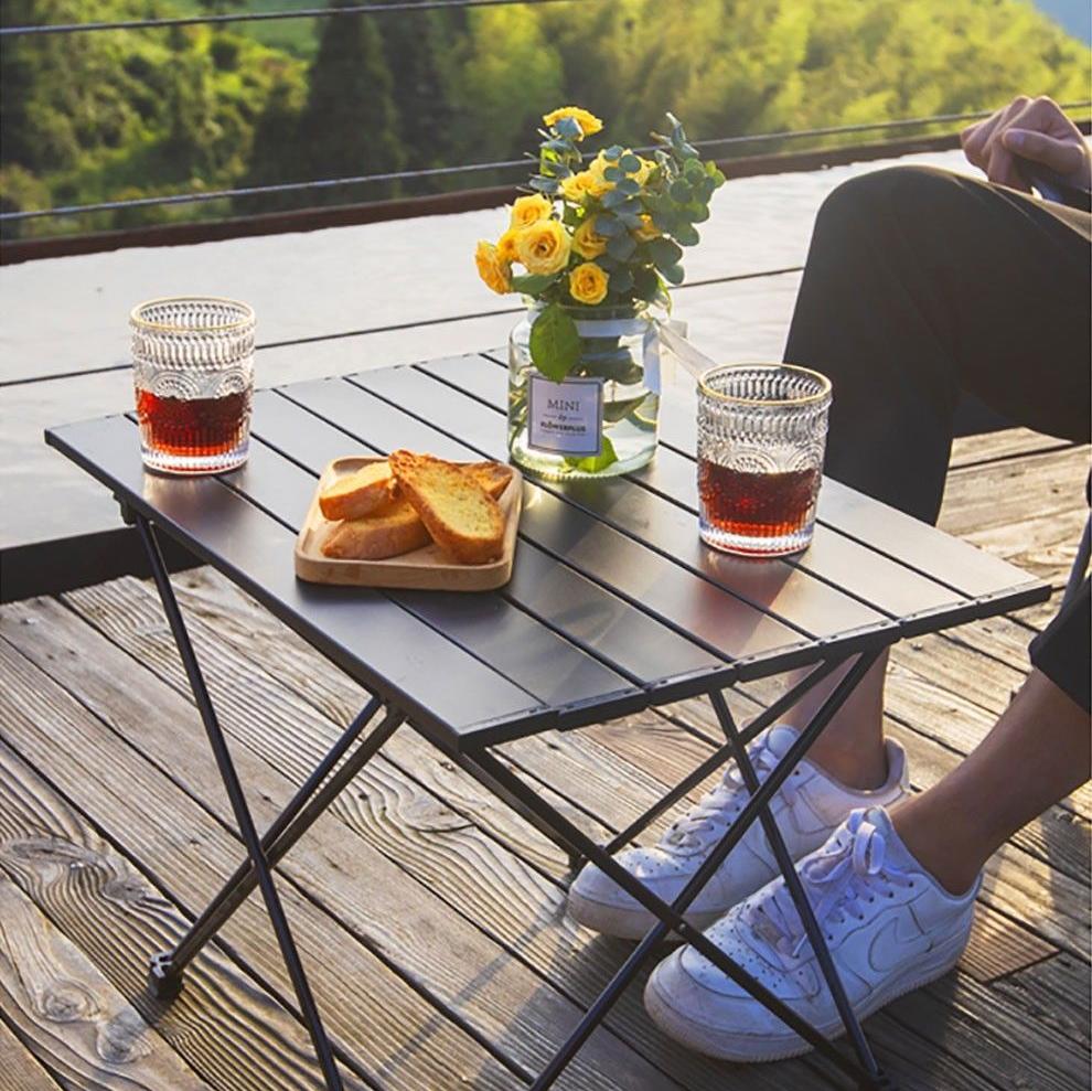 Compact Aluminum Folding Table