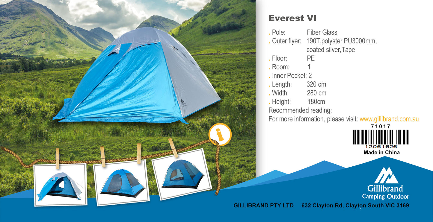 Everest VI 5-6 Person Tent