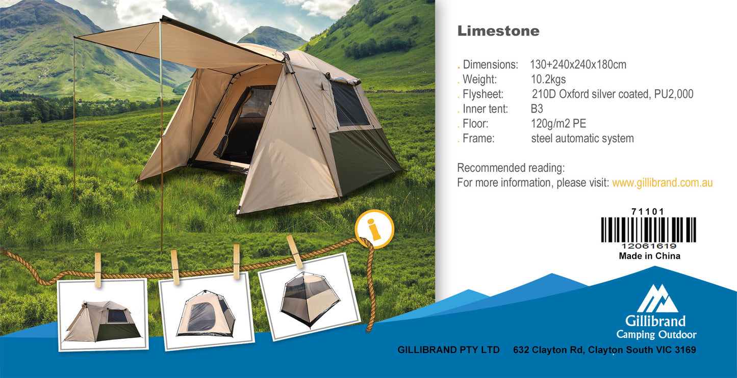 Limestone 5-6 Person Tent