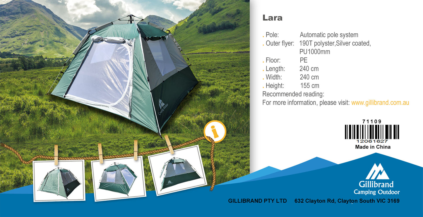 Lara 4-5 Person Tent